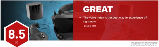 VR设备V社自家VR装备Valve Index获IGN 85分 今朝体验最棒的V(图1)