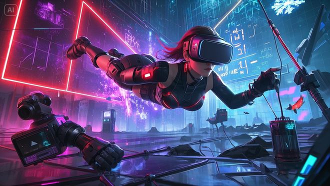 VR设备防晕党福音！2025年零眩晕VR游戏TOP10Meta Quest3必装(图1)